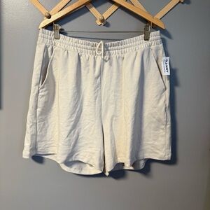 Old Navy | Cream Terry Shorts